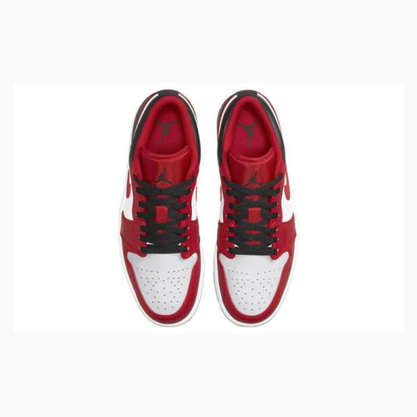 Nike Retro Low Gym Tennarit Miesten Air Jordan 1 Punainen Mustat | JD-581WU