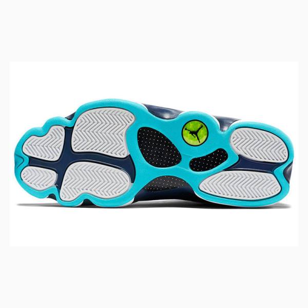 Nike Retro Low Hornets Tennarit Miesten Air Jordan 13 Valkoinen Laivastonsininen | JD-675VP