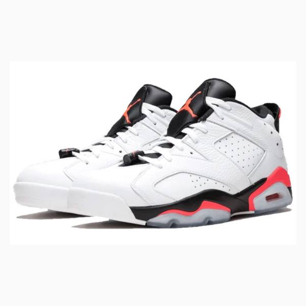 Nike Retro Low Infrared Tennarit Miesten Air Jordan 6 Valkoinen Mustat Punainen | JD-682AK