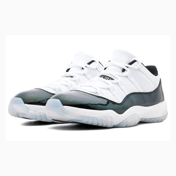Nike Retro Low Iridescent Tennarit Miesten Air Jordan 11 Valkoinen Vihreä | JD-289UA