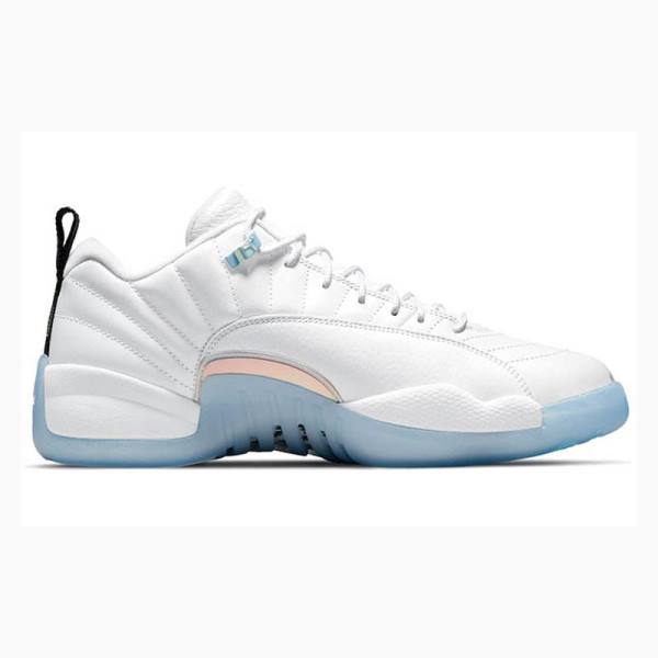 Nike Retro Low Lagoon Pulse Easter Egg Tennarit Miesten Air Jordan 12 Valkoinen Sininen | JD-748PT