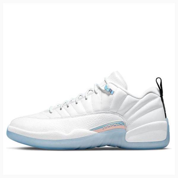 Nike Retro Low Lagoon Pulse Easter Egg Tennarit Miesten Air Jordan 12 Valkoinen Sininen | JD-748PT