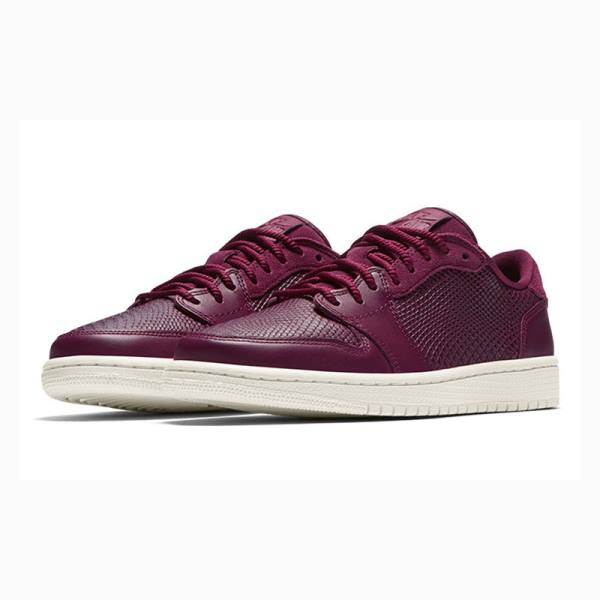Nike Retro Low NS Bordeaux Tennarit Naisten Air Jordan 1 Punainen | JD-415UR