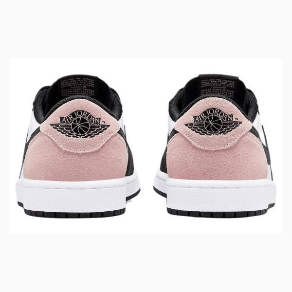 Nike Retro Low OG Bleached Coral Tennarit Miesten Air Jordan 1 Valkoinen Mustat Pinkki | JD-076XG