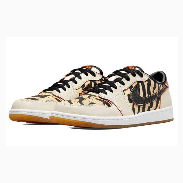 Nike Retro Low OG Chinese New Year Tennarit Miesten Air Jordan 1 Valkoinen Mustat | JD-512FE