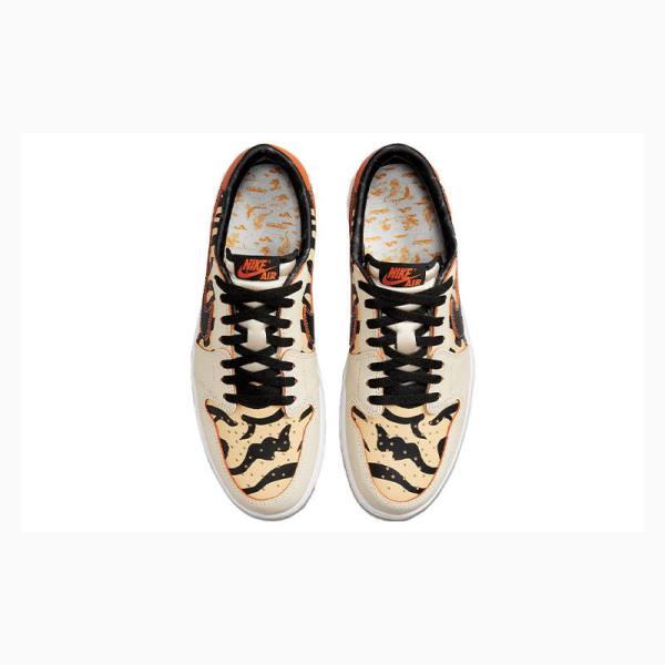 Nike Retro Low OG Chinese New Year Tennarit Miesten Air Jordan 1 Valkoinen Mustat | JD-512FE