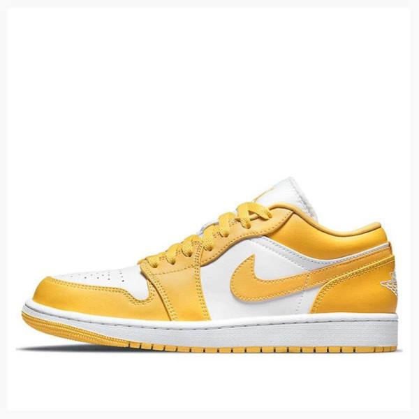 Nike Retro Low Pollen Tennarit Miesten Air Jordan 1 Keltainen | JD-624NH