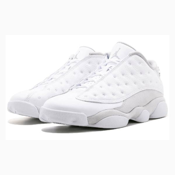 Nike Retro Low Pure Money Tennarit Miesten Air Jordan 13 Valkoinen | JD-580PD