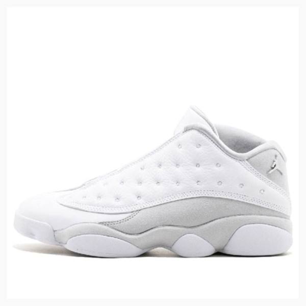 Nike Retro Low Pure Money Tennarit Miesten Air Jordan 13 Valkoinen | JD-580PD