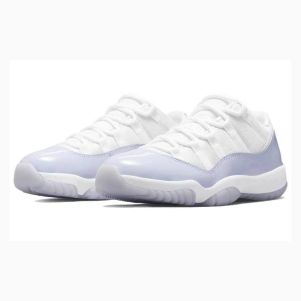 Nike Retro Low Pure Violet Tennarit Naisten Air Jordan 11 Mustat Violetit | JD-316JA