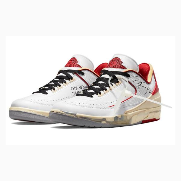 Nike Retro Low SP Tennarit Miesten Air Jordan 2 Valkoinen Punainen | JD-379KN