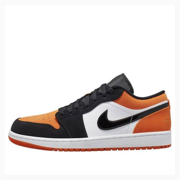 Nike Retro Low Shattered Backboard Tennarit Miesten Air Jordan 1 Oranssi Mustat | JD-946JH