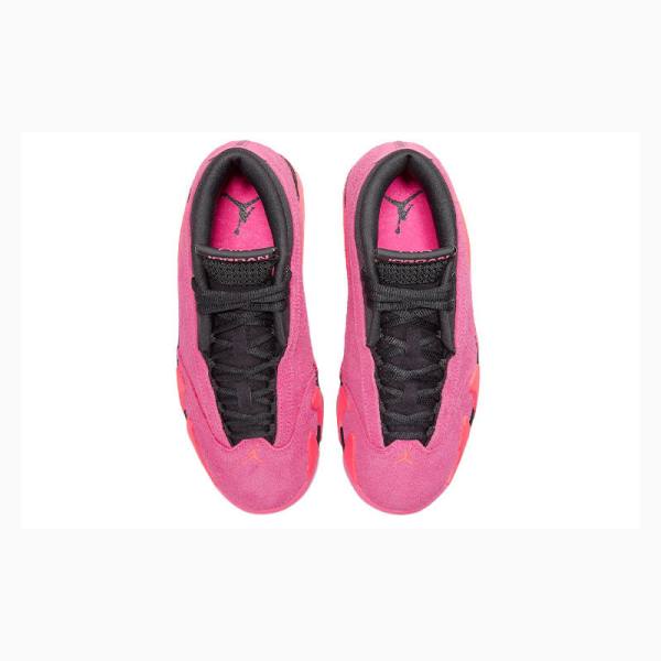 Nike Retro Low Shocking Tennarit Naisten Air Jordan 14 Pinkki | JD-498EH