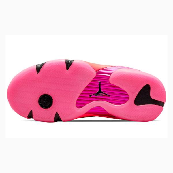 Nike Retro Low Shocking Tennarit Naisten Air Jordan 14 Pinkki | JD-498EH