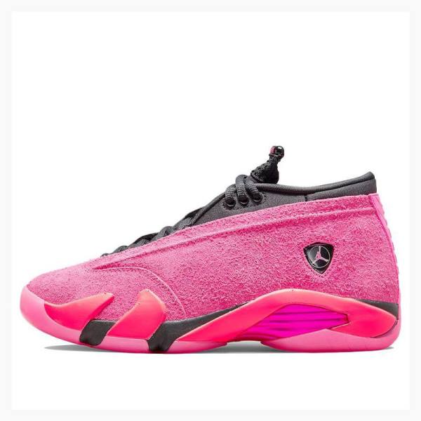Nike Retro Low Shocking Tennarit Naisten Air Jordan 14 Pinkki | JD-498EH