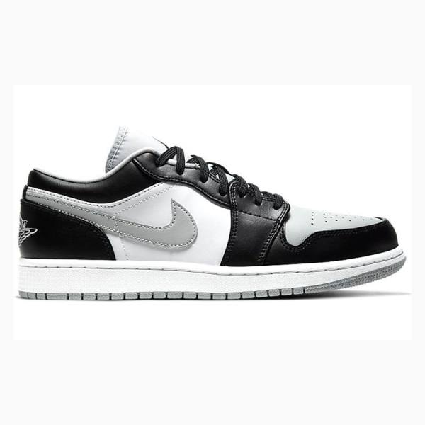 Nike Retro Low Smoke Tennarit Miesten Air Jordan 1 Harmaat Mustat | JD-386IG