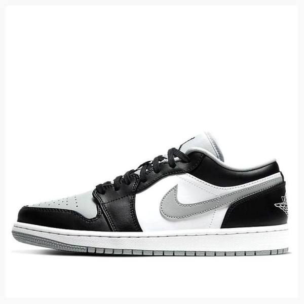 Nike Retro Low Smoke Tennarit Miesten Air Jordan 1 Harmaat Mustat | JD-386IG