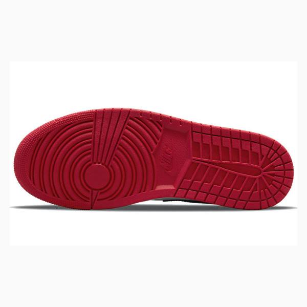 Nike Retro Low Tennarit Miesten Air Jordan 1 Mustat Valkoinen Punainen | JD-250IB