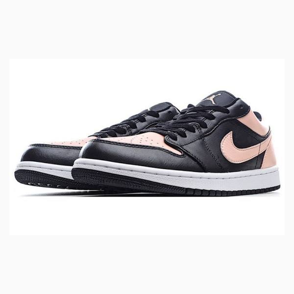 Nike Retro Low Tennarit Miesten Air Jordan 1 Mustat Pinkki | JD-261TW