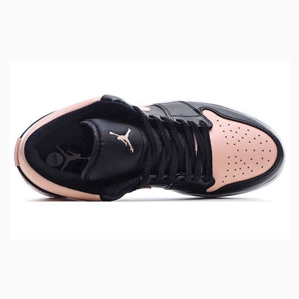 Nike Retro Low Tennarit Miesten Air Jordan 1 Mustat Pinkki | JD-261TW