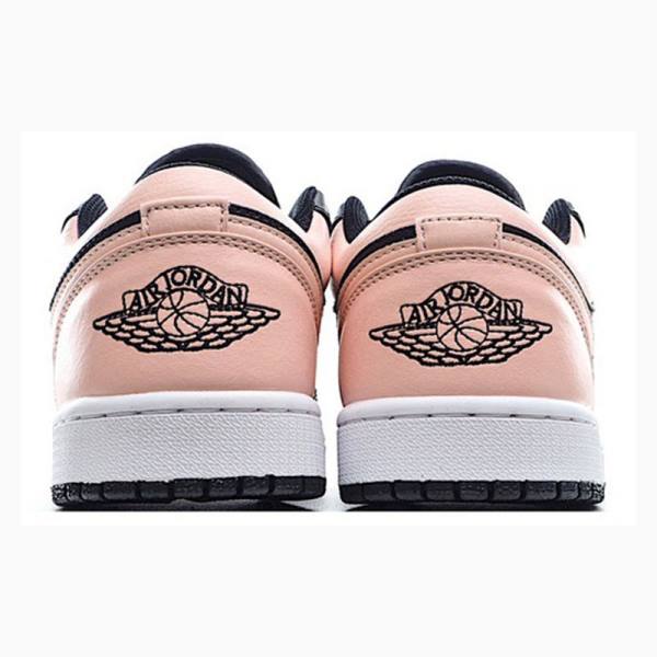 Nike Retro Low Tennarit Miesten Air Jordan 1 Mustat Pinkki | JD-261TW