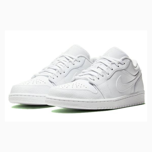 Nike Retro Low Tennarit Miesten Air Jordan 1 Valkoinen | JD-274XY