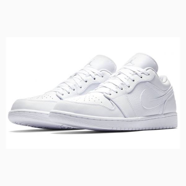 Nike Retro Low Tennarit Miesten Air Jordan 1 Valkoinen | JD-457GP