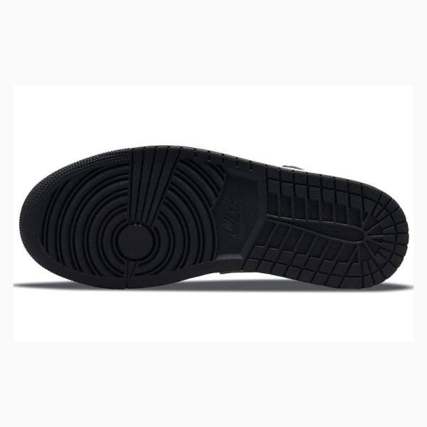 Nike Retro Low Tennarit Miesten Air Jordan 1 Mustat Valkoinen Harmaat | JD-874LD
