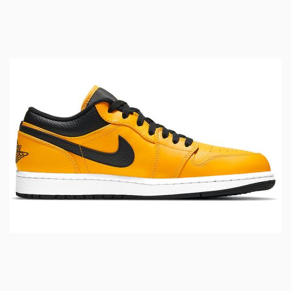 Nike Retro Low Tennarit Miesten Air Jordan 1 Kultaiset Mustat | JD-905LM