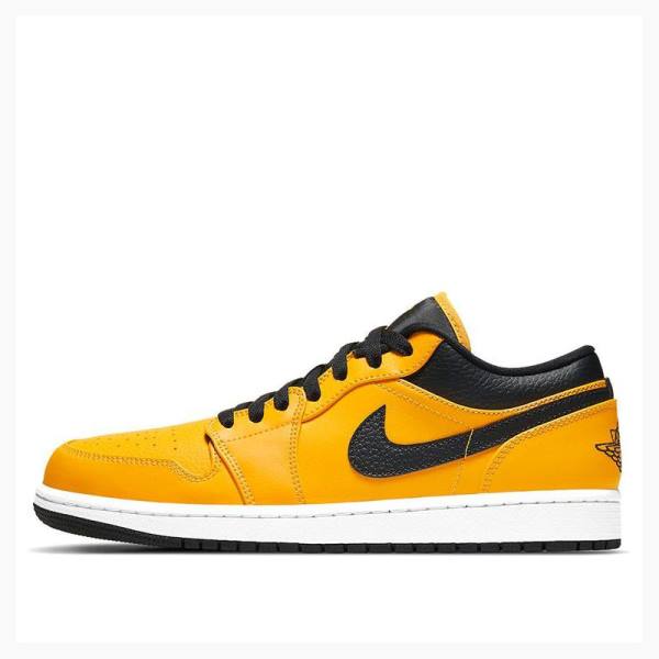 Nike Retro Low Tennarit Miesten Air Jordan 1 Kultaiset Mustat | JD-905LM