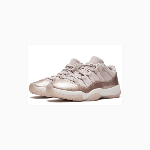 Nike Retro Low Tennarit Naisten Air Jordan 11 Kultaiset Pinkki | JD-362KT