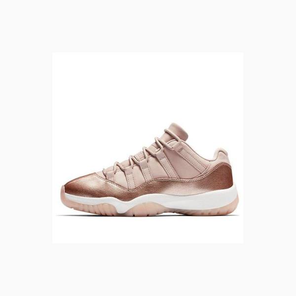 Nike Retro Low Tennarit Naisten Air Jordan 11 Kultaiset Pinkki | JD-362KT