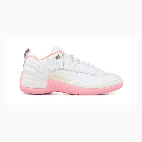 Nike Retro Low Tennarit Naisten Air Jordan 12 Valkoinen Pinkki | JD-791ZF