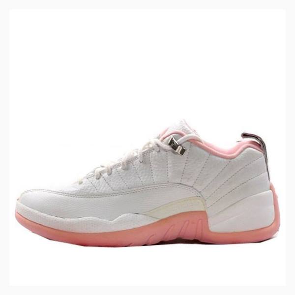 Nike Retro Low Tennarit Naisten Air Jordan 12 Valkoinen Pinkki | JD-791ZF