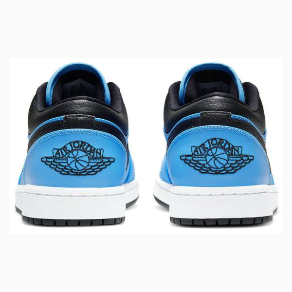 Nike Retro Low University Tennarit Miesten Air Jordan 1 Sininen Mustat | JD-702TS