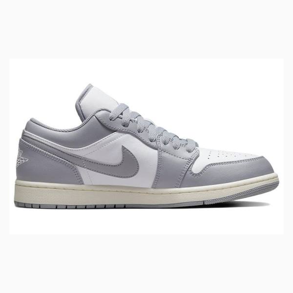 Nike Retro Low Vintage Tennarit Miesten Air Jordan 1 Harmaat | JD-152EL