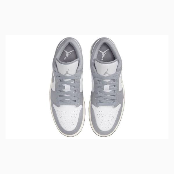 Nike Retro Low Vintage Tennarit Miesten Air Jordan 1 Harmaat | JD-152EL