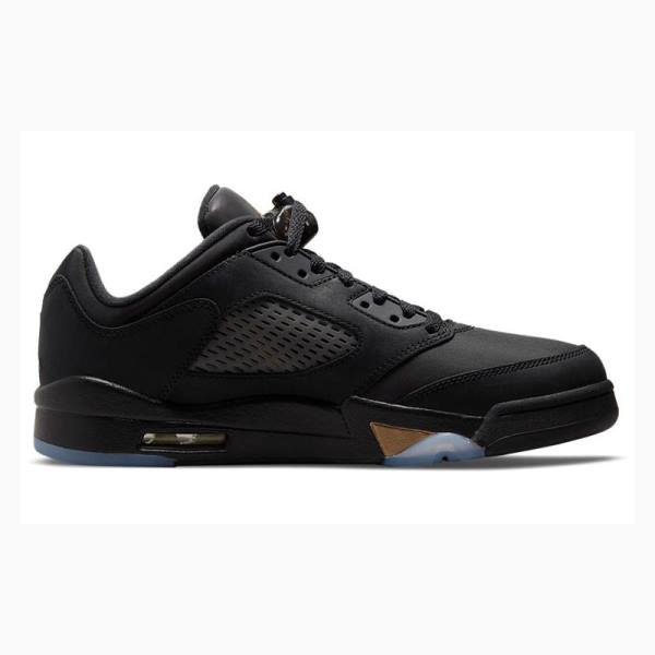 Nike Retro Low Wings Class of 2020-2021 Tennarit Miesten Air Jordan 5 Mustat | JD-975WQ