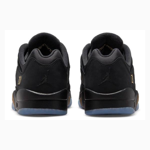 Nike Retro Low Wings Class of 2020-2021 Tennarit Miesten Air Jordan 5 Mustat | JD-975WQ