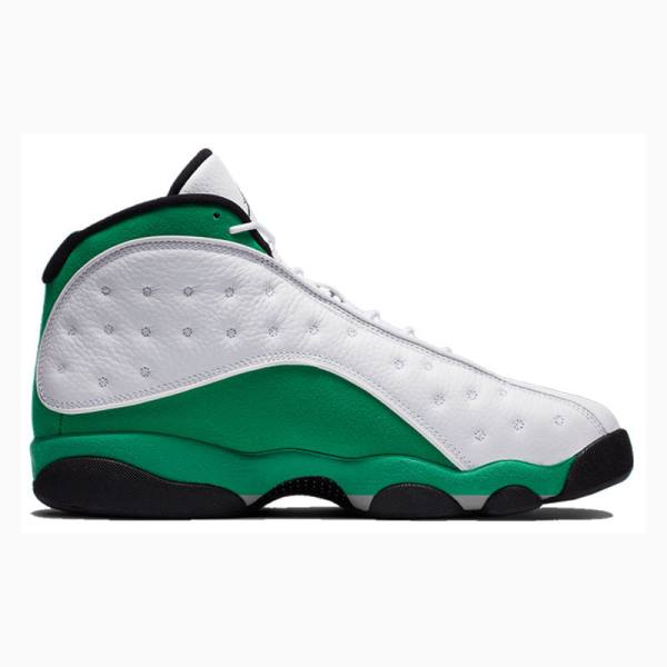 Nike Retro Lucky Koripallokengät Miesten Air Jordan 13 Valkoinen Vihreä | JD-620DC