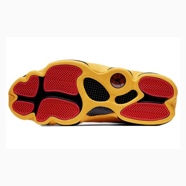 Nike Retro Melo - Class of 2002 Koripallokengät Miesten Air Jordan 13 Keltainen Mustat | JD-059VM
