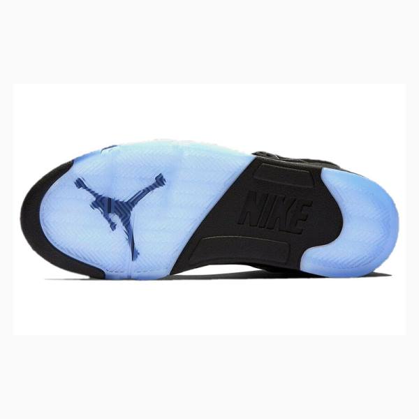 Nike Retro Metallic Koripallokengät Miesten Air Jordan 5 Mustat Hopea | JD-756CL