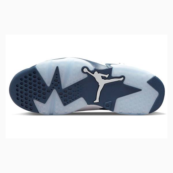 Nike Retro Midnight Koripallokengät Miesten Air Jordan 6 Valkoinen Laivastonsininen | JD-562QT