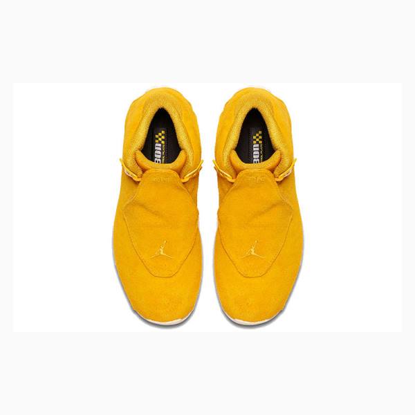 Nike Retro Mokka Koripallokengät Miesten Air Jordan 18 Keltainen | JD-087EX