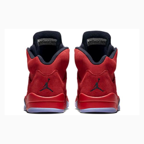 Nike Retro Mokka Koripallokengät Miesten Air Jordan 5 Punainen | JD-341KL