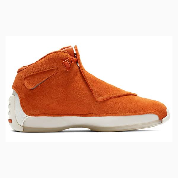 Nike Retro Mokka Koripallokengät Miesten Air Jordan 18 Oranssi | JD-723ZI