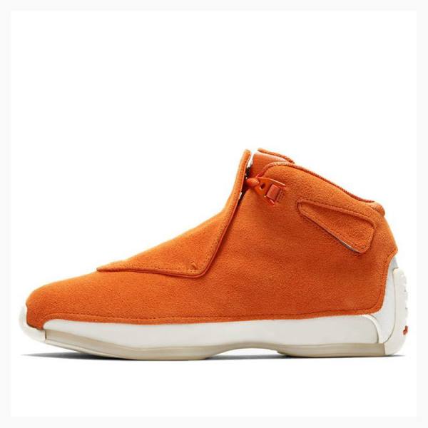 Nike Retro Mokka Koripallokengät Miesten Air Jordan 18 Oranssi | JD-723ZI