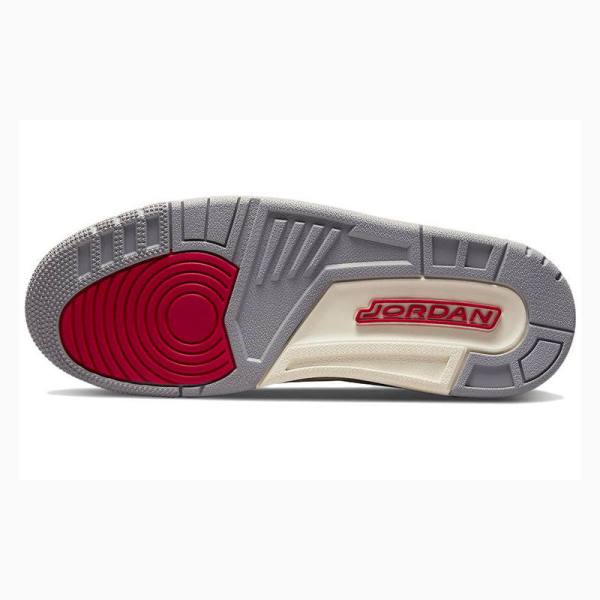 Nike Retro Muslin Koripallokengät Miesten Air Jordan 3 Beige | JD-071NA