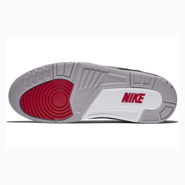 Nike Retro NRG Tinker Koripallokengät Miesten Air Jordan 3 Valkoinen Mustat Harmaat | JD-734VI
