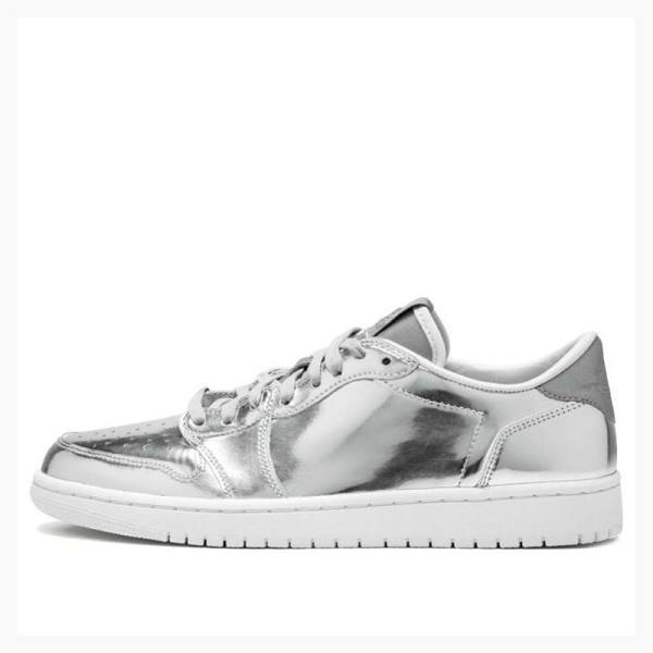 Nike Retro OG Pinnacle Koripallokengät Miesten Air Jordan 1 Hopea | JD-415PO